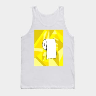 Yellow Toilet Paper Tank Top